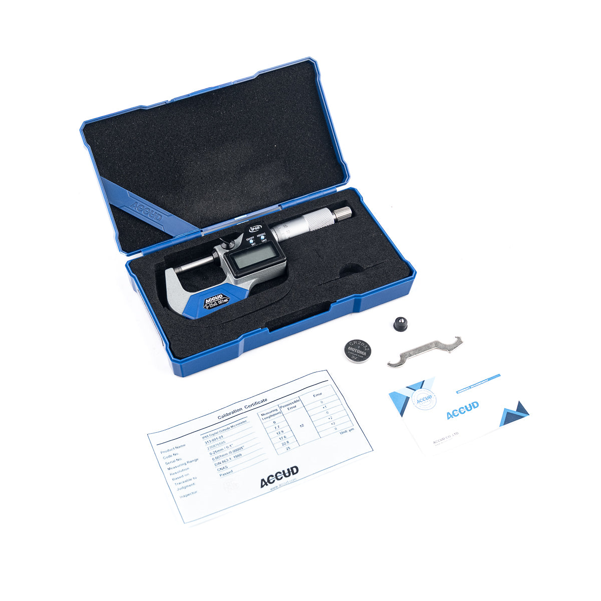 Micrômetro Externo Digital 313 0 até 200mm Resolução 0,001mm