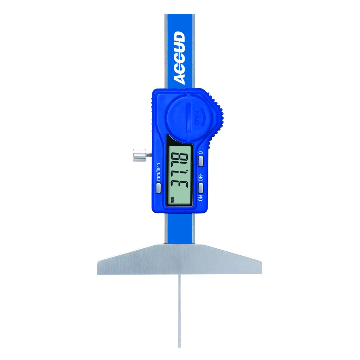 Paquímetro Digital de Profundidade 194 25mm a 150mm Haste Redonda