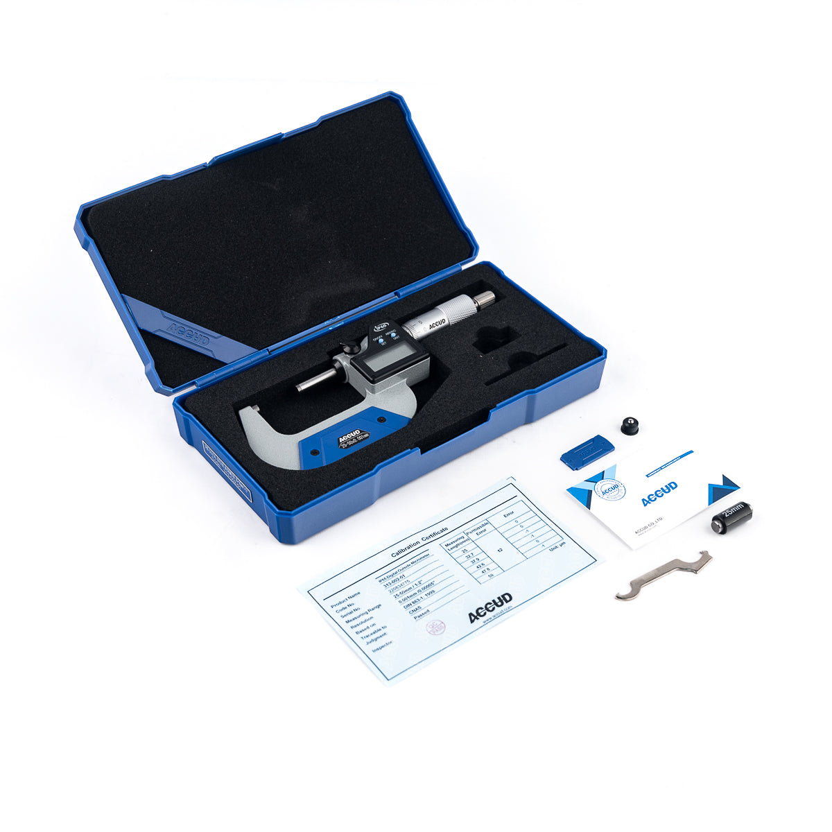 Micrômetro Externo Digital 313 0 até 200mm Resolução 0,001mm