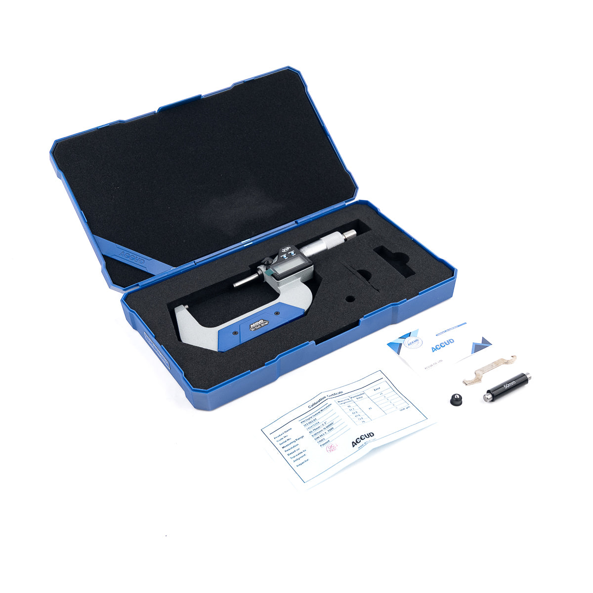 Micrômetro Externo Digital 313 0 até 200mm Resolução 0,001mm