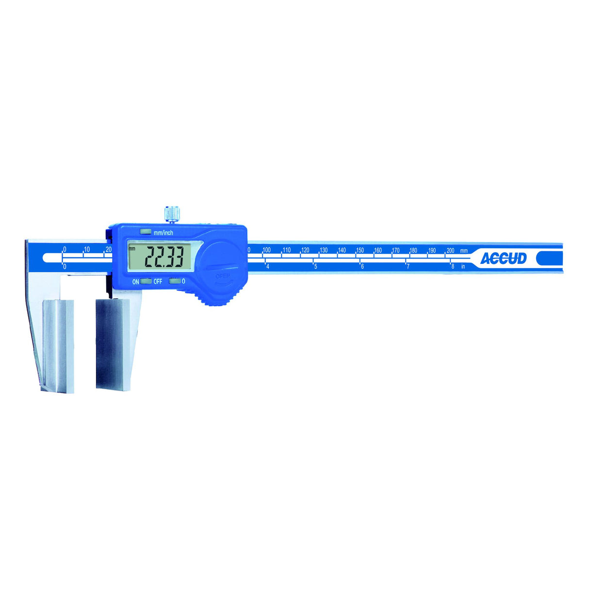 Paquímetro Digital Grandes Faces de Medição 167 150/200/300mm Resolução 0,01mm