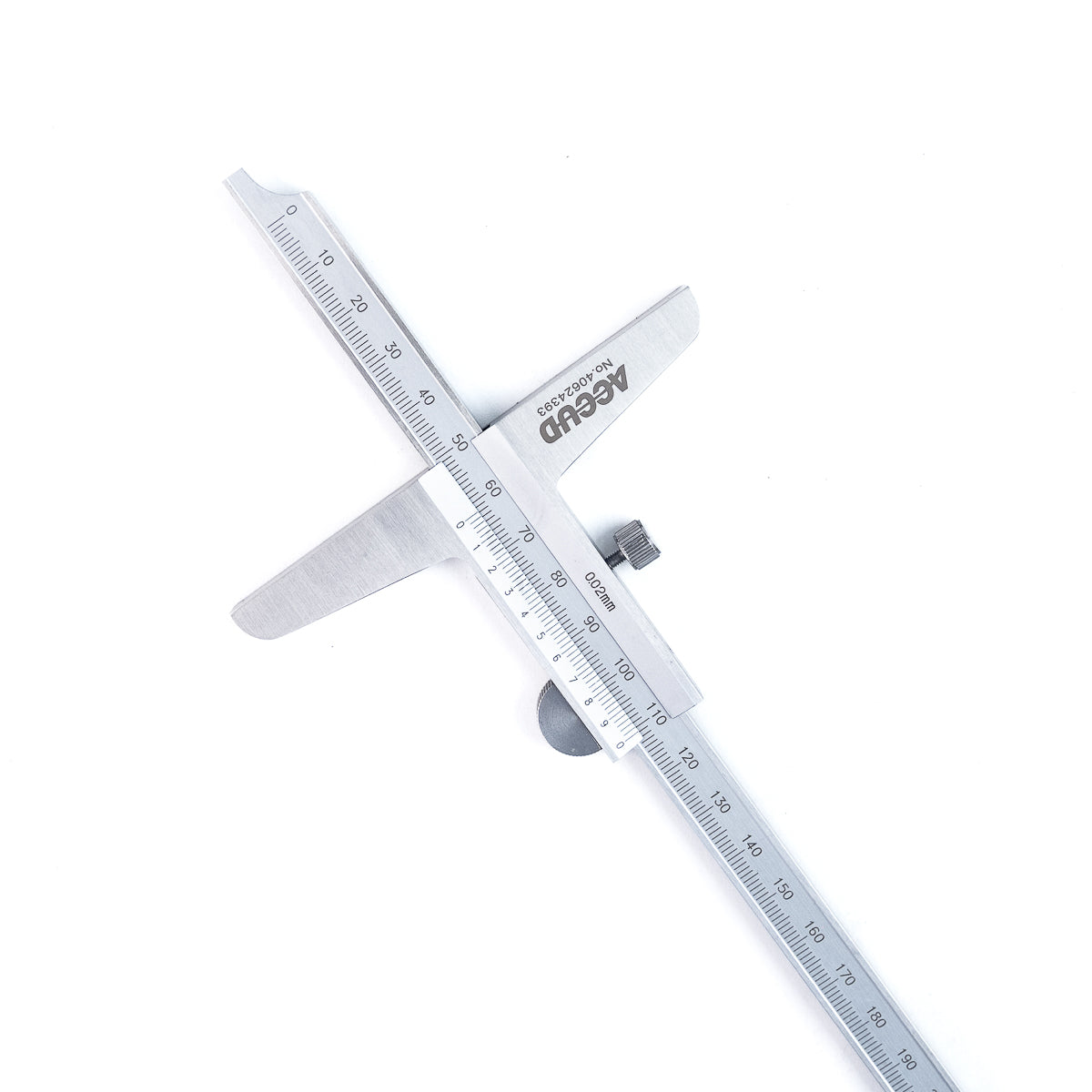 Paquímetro de Profundidade 177 150/200/300/500mm Graduação 0,02mm