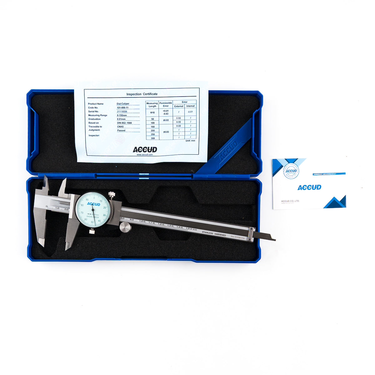 Paquímetro com Relógio 101 150/200/300mm Graduação 0,01/0,02mm