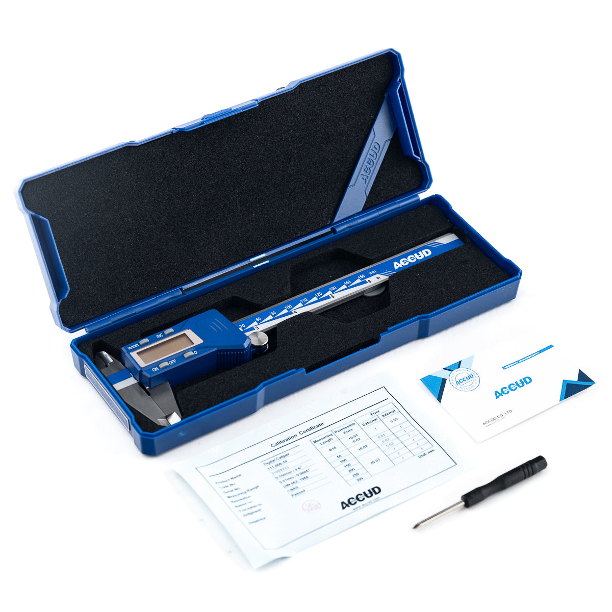 Paquímetro Digital Accud 111-10 Produto Mais Vendido