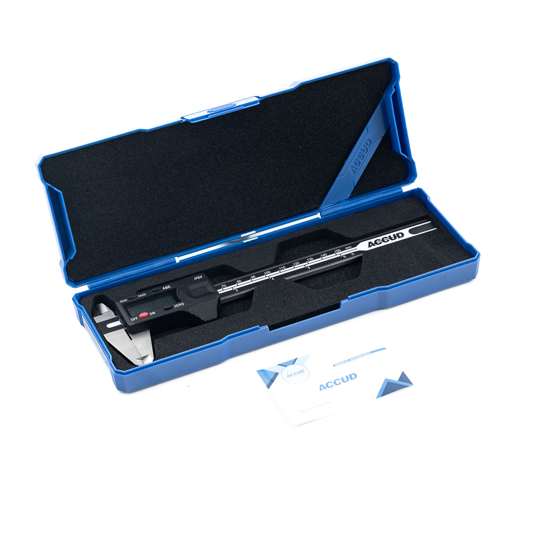 Paquímetro Digital Accud 111-11N Nível de Proteção IP 54