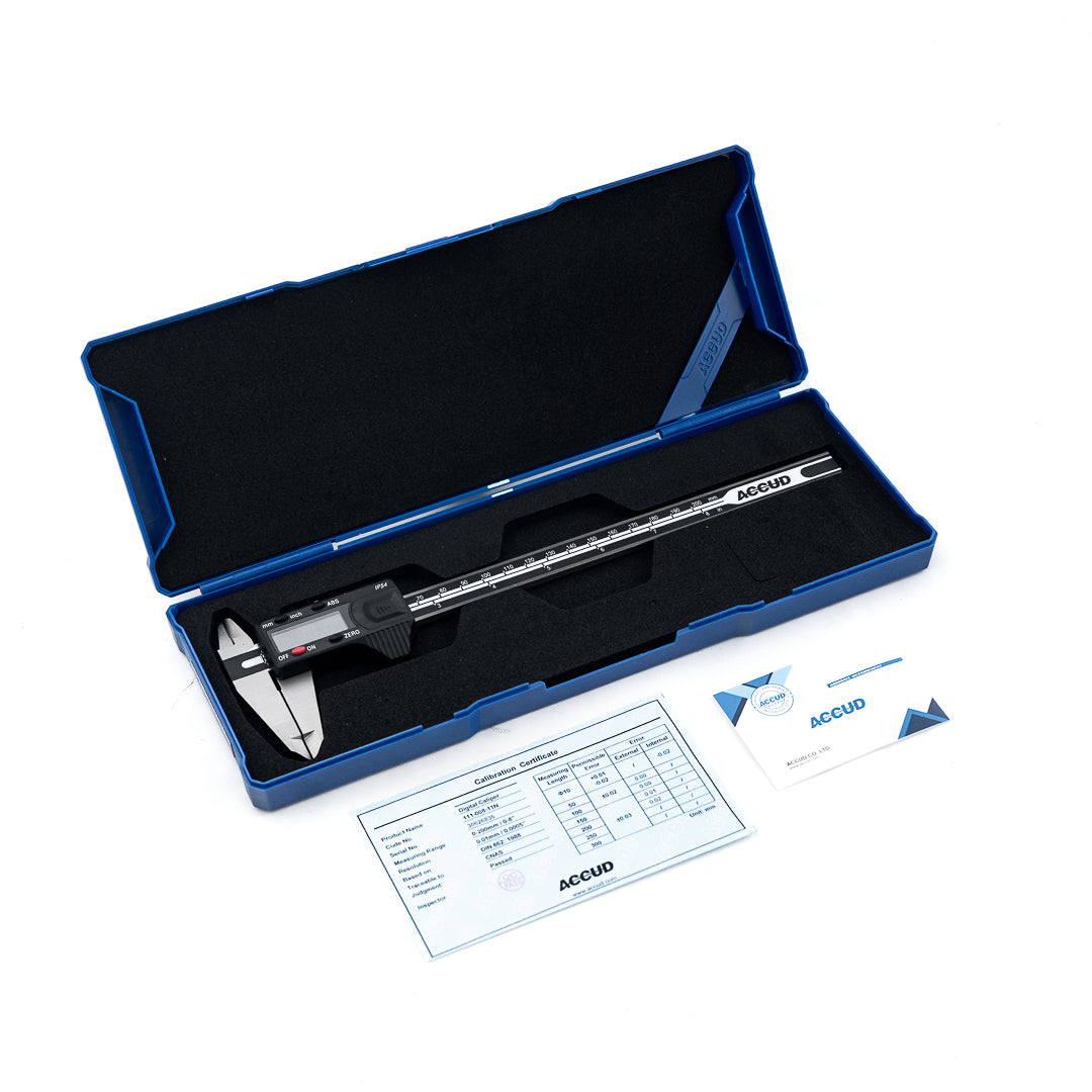 Paquímetro Digital Accud 111-11N Nível de Proteção IP 54