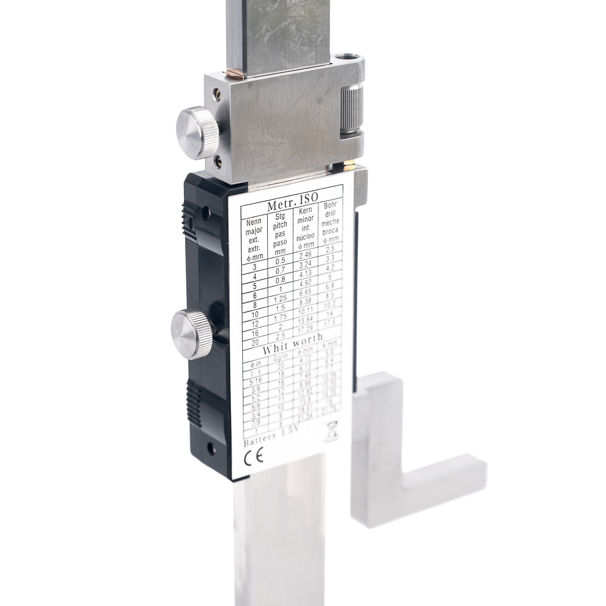 Traçador de Altura Digital 181 300 a 2000mm Resolução 0,01mm