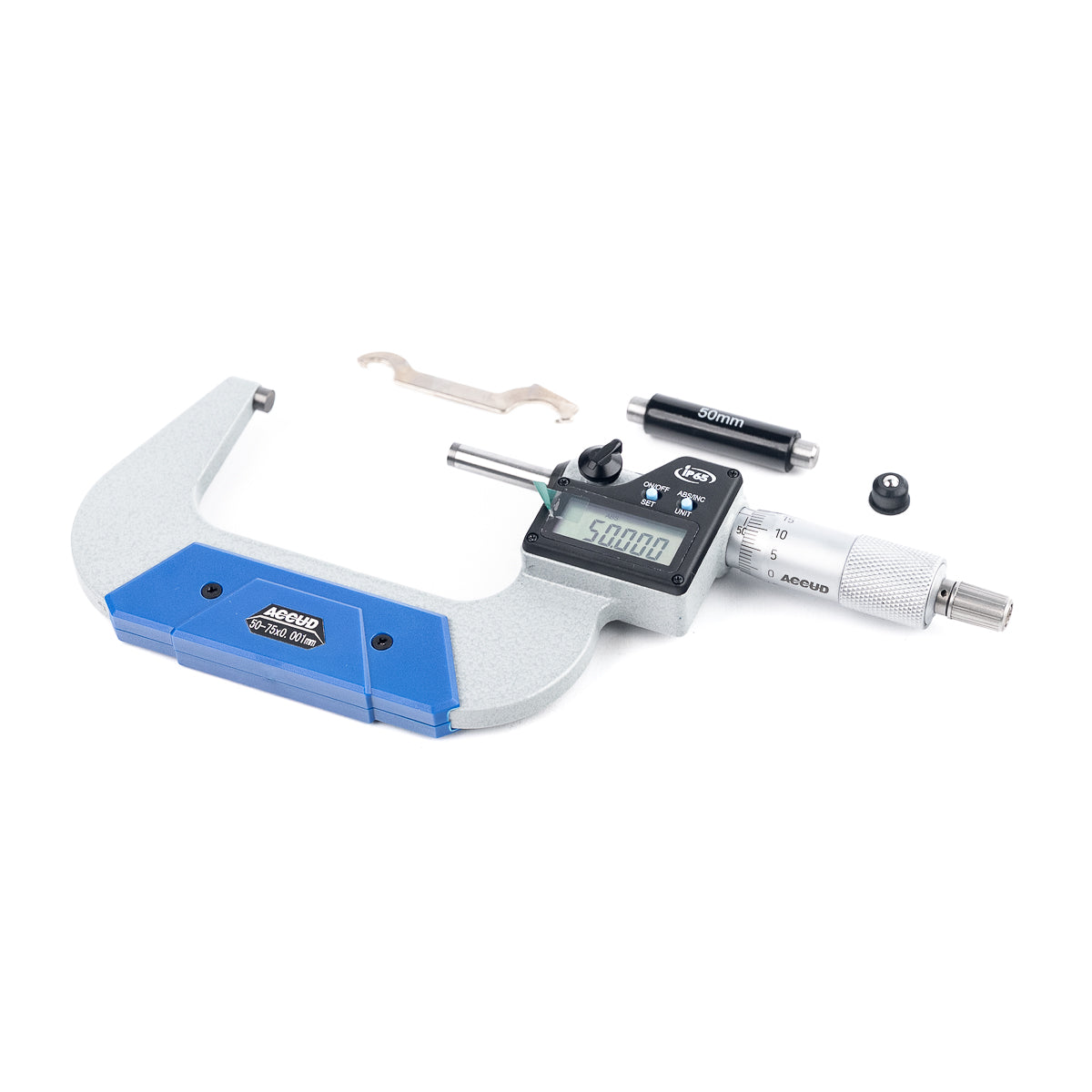 Micrômetro Externo Digital 313 0 até 200mm Resolução 0,001mm