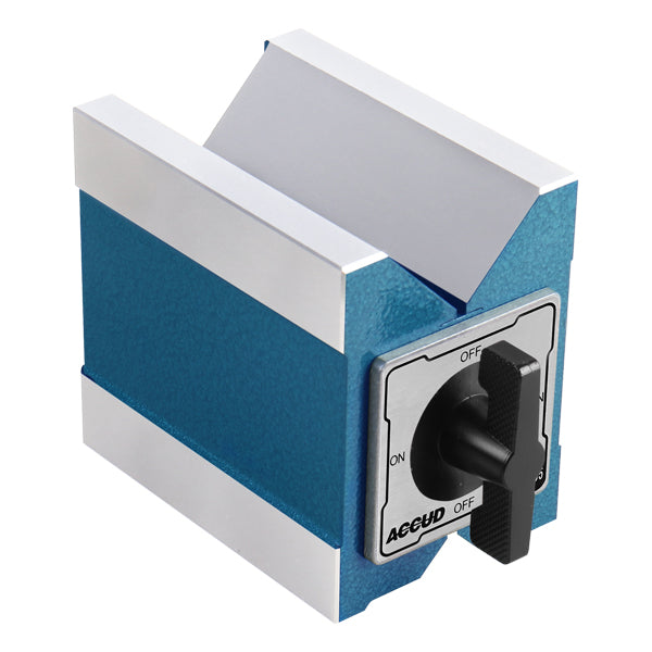 Bloco V Magnético 634H 6-67mm Força Magnética 64/80/96kgf