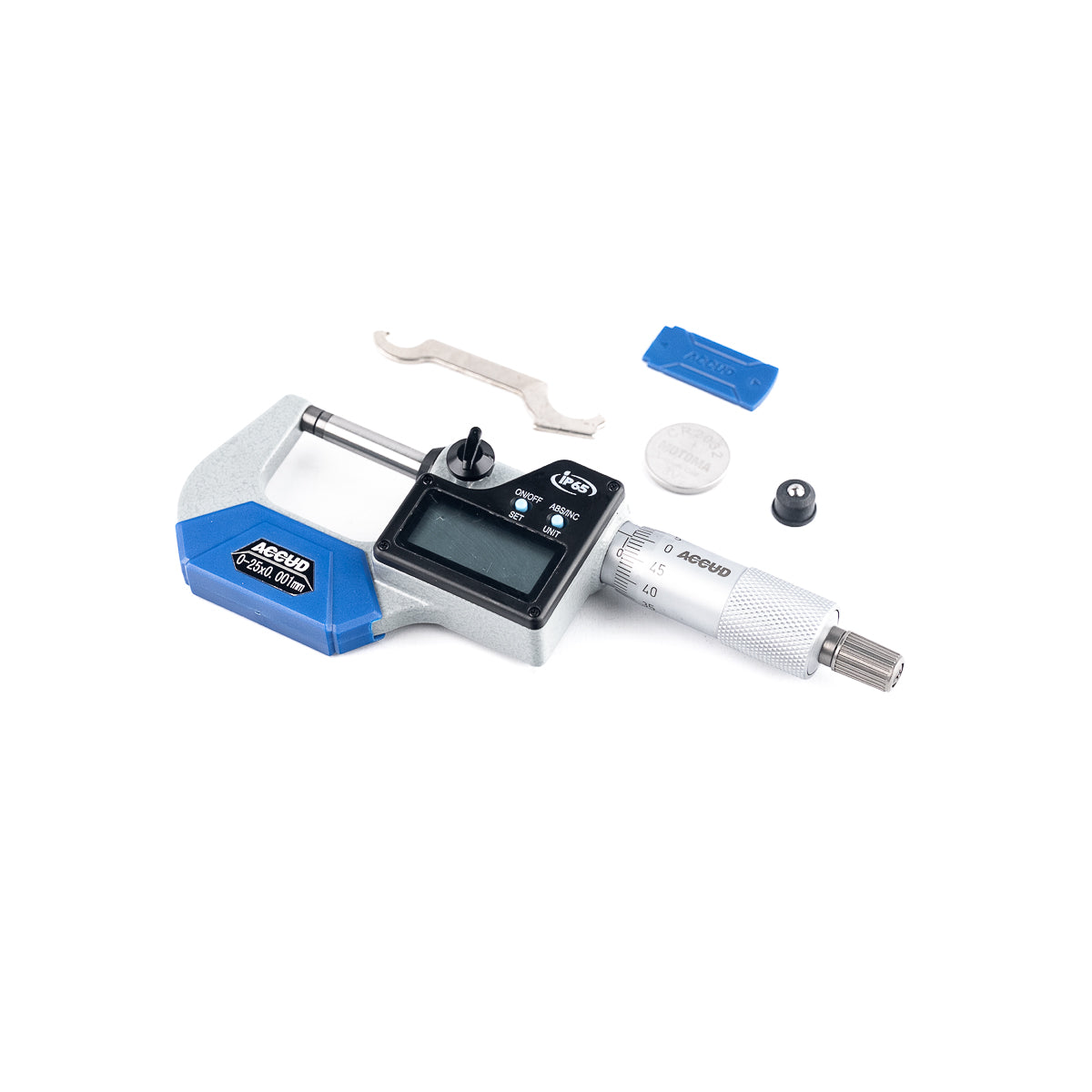 Micrômetro Externo Digital 313 0 até 200mm Resolução 0,001mm